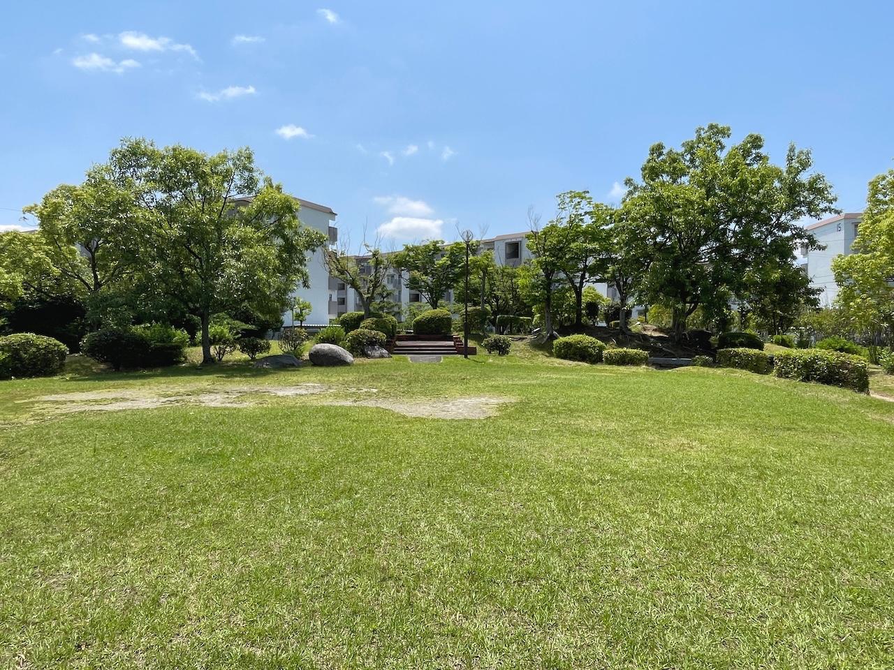 福岡市早良区南庄の賃貸物件/この緑地スペース魅力的すぎじゃないですか？