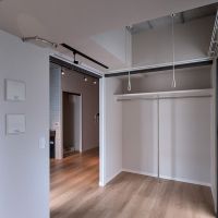 福岡市早良区高取の賃貸物件/使い勝手のよさそうなクローゼット。