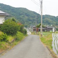 糸島市二丈吉井の賃貸物件/建物前はご覧の感じ。