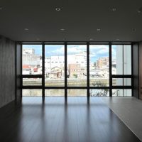 福岡市早良区室見の賃貸物件/【Bタイプ】こちらはテラスがない分スッキリした借景。