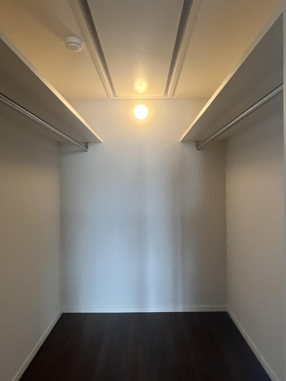 福岡市早良区室見の賃貸物件/収納も広々。
