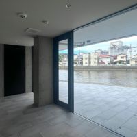 福岡市早良区室見の賃貸物件/エントランスからこの感じ。