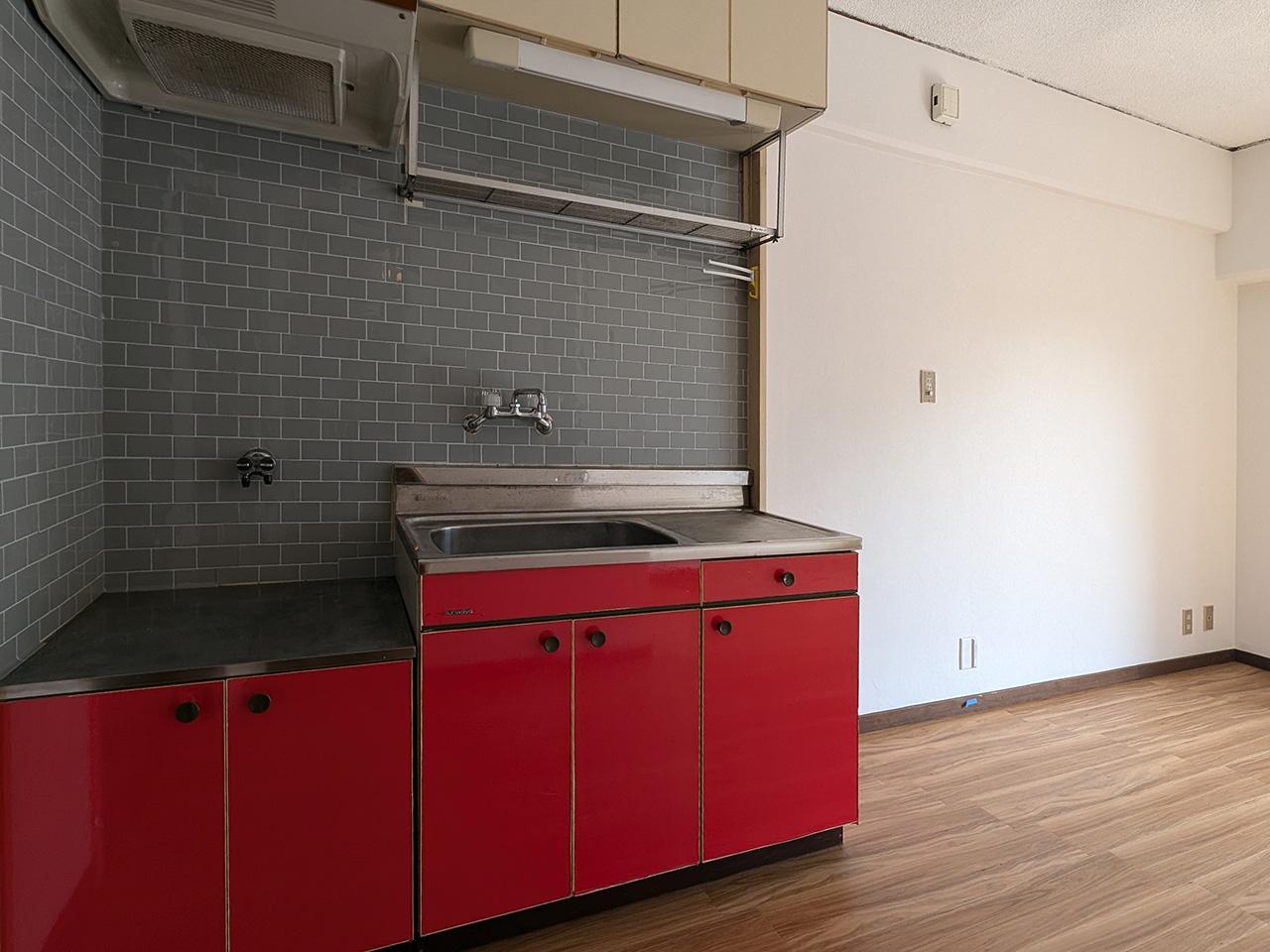 福岡市中央区天神の賃貸物件/キッチン。