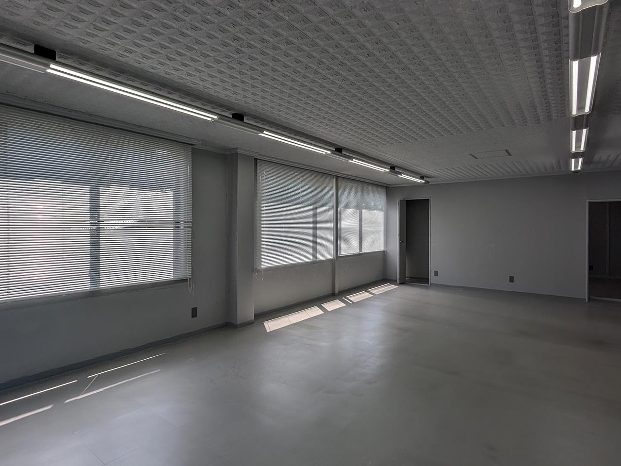 福岡市中央区白金の賃貸物件/ブラインドを閉めるとこんな感じ。