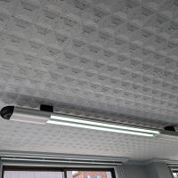 福岡市中央区白金の賃貸物件/照明もなんだかあまり見慣れない形でかっこいい。