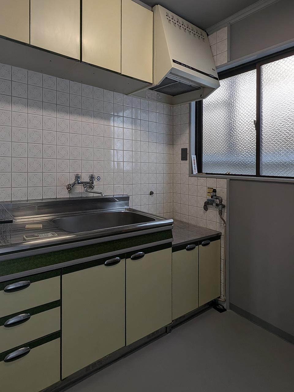 福岡市中央区白金の賃貸物件/キッチン。