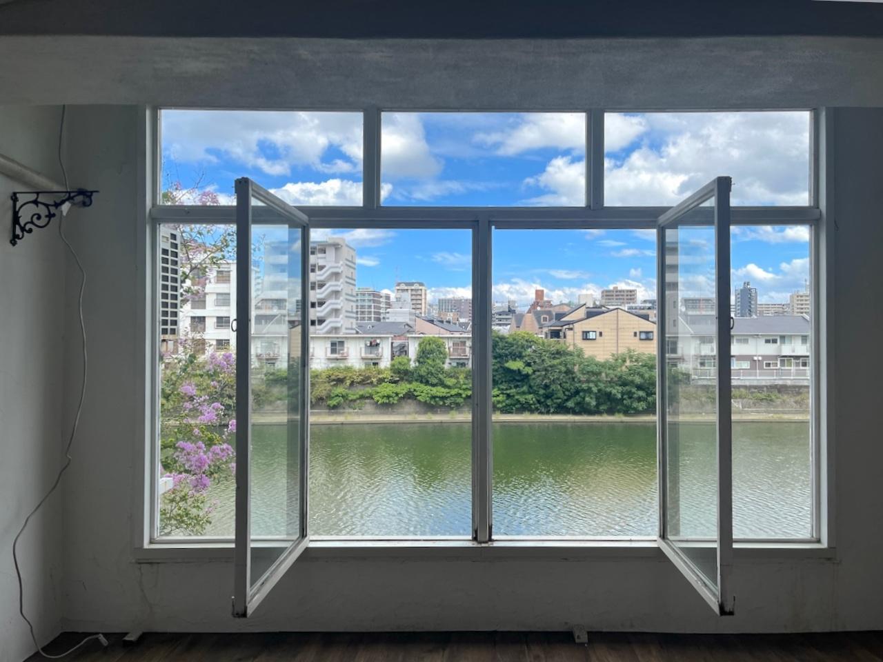 福岡市中央区清川の賃貸物件/窓を開けても気持ちいい