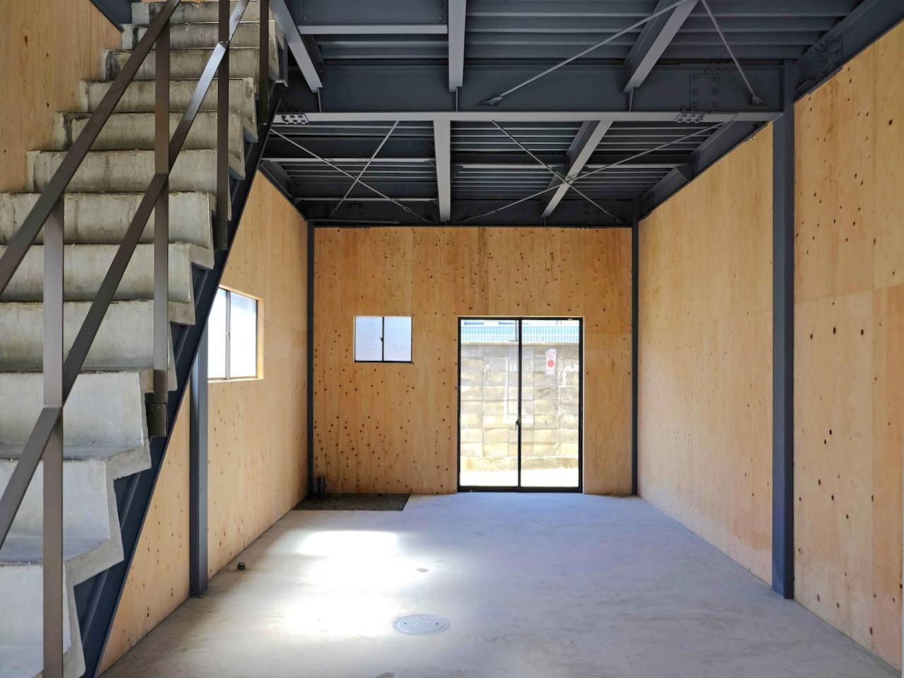 福岡市南区横手の賃貸物件/まさに倉庫を程良く仕上げてくれた感じ。