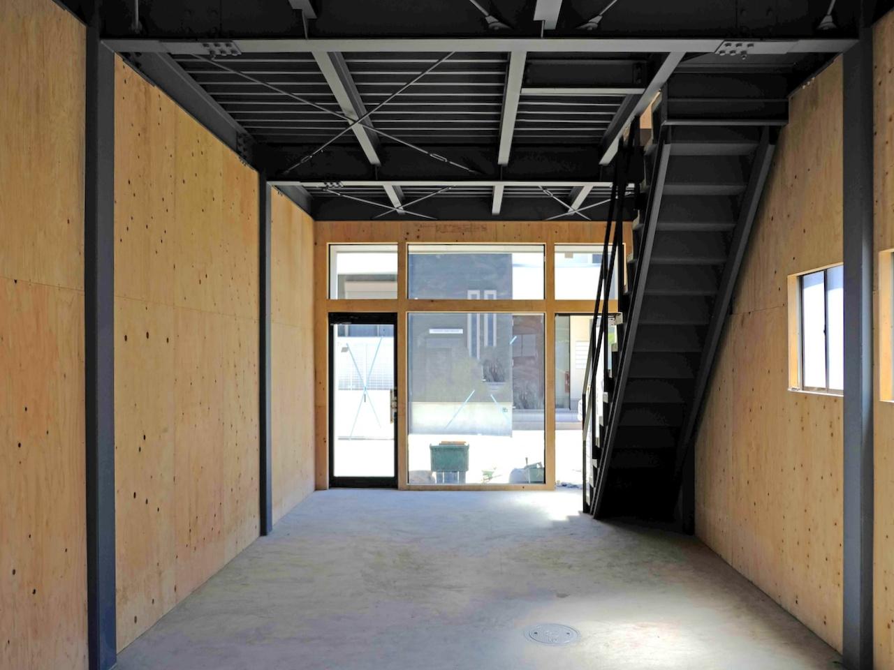 福岡市南区横手の賃貸物件/奥は前面道路からの入口部分。