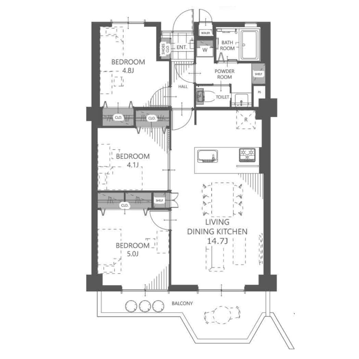 福岡市南区高宮の売買物件