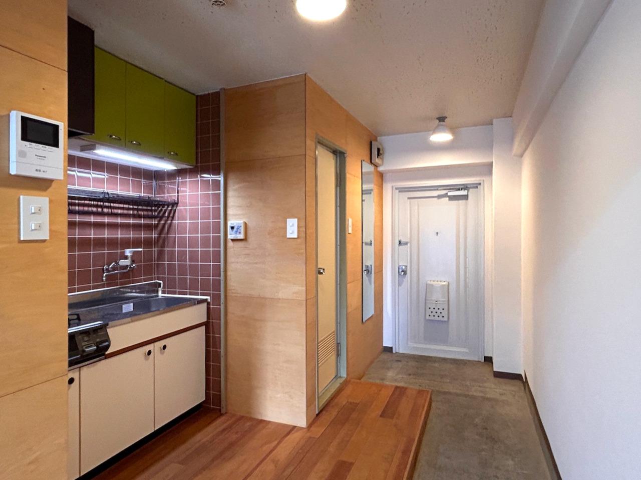 福岡市南区大楠の賃貸物件/玄関からは広い土間が広がってます。