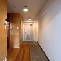 福岡市南区大楠の賃貸物件/キッチン正面まで土間が広がってます。