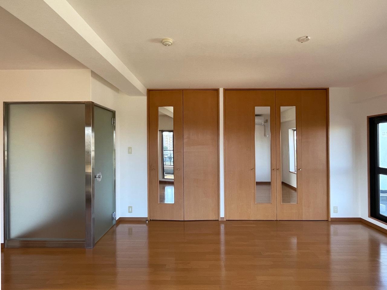 福岡市南区大楠の賃貸物件/室内は１ルームのシンプルな間取り。