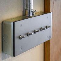 福岡市博多区奈良屋町の売買物件/インダストリアルなアイテムで統一されています。