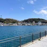 佐賀県唐津市呼子町の売買物件/前面の歩道は唐津市の管理になります。