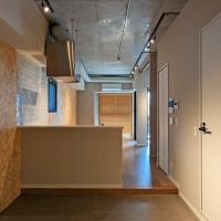 福岡市早良区高取の賃貸物件/ウッドブラインドを閉めるとこんな感じ。