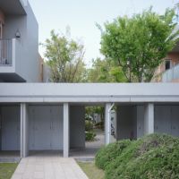 福岡市西区小戸の賃貸物件/敷地を広々と使ってるので集合住宅ながら圧迫感はありません。