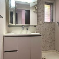 福岡市西区小戸の賃貸物件/シンプルな洗面台。