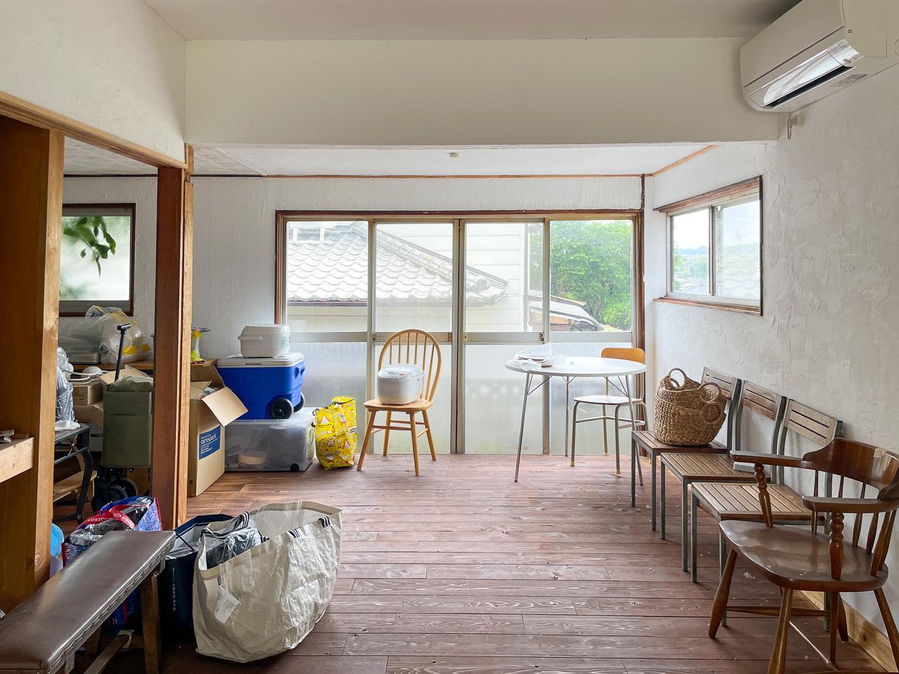 糸島市志摩師吉の賃貸物件/まだ仕上げ途中ですが、8割完成といったところでしょうか