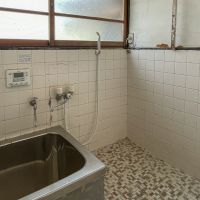 糸島市志摩師吉の賃貸物件/お風呂は昔ながらの感じ。
