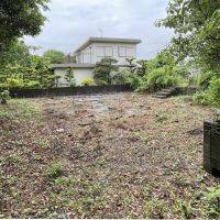 福岡県久留米市山本町の売買物件/奥には、家庭菜園・・・いや農業できる畑。