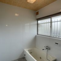 福岡県久留米市城島町の売買物件/浴室。新品に交換済み。