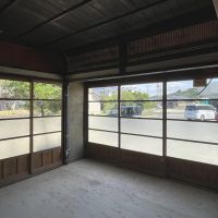 糸島市長野の賃貸物件/区画B：このガラス戸がいいんです！