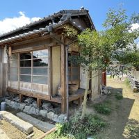 糸島市長野の賃貸物件/区画B：建物正面からの視認性も良し（現在、外構工事中です。）