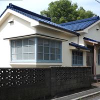 福岡県八女市黒木町本分の賃貸物件/横から見ても、愛らしい建物です。