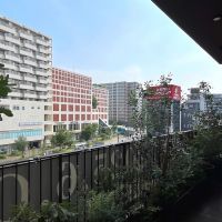 福岡市中央区六本松の賃貸物件/【407号室】ぐるっとバルコニーが使えます。