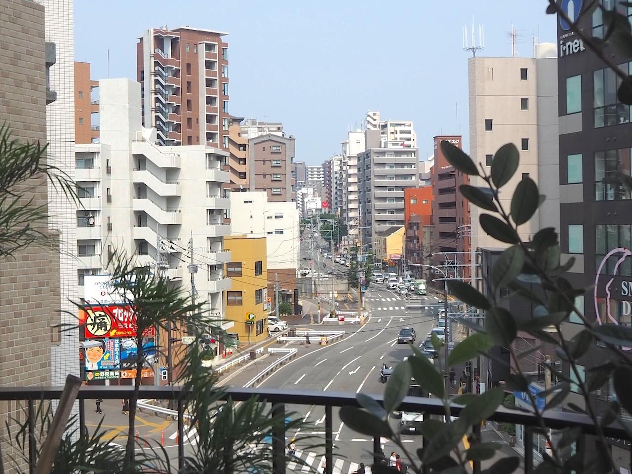 福岡市中央区六本松の賃貸物件/【407号室】城南線が見えます。