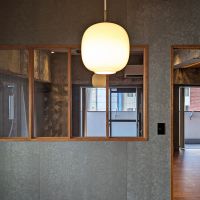 福岡市博多区博多駅前の賃貸物件/洋室からリビングを見るとこんな感じ。