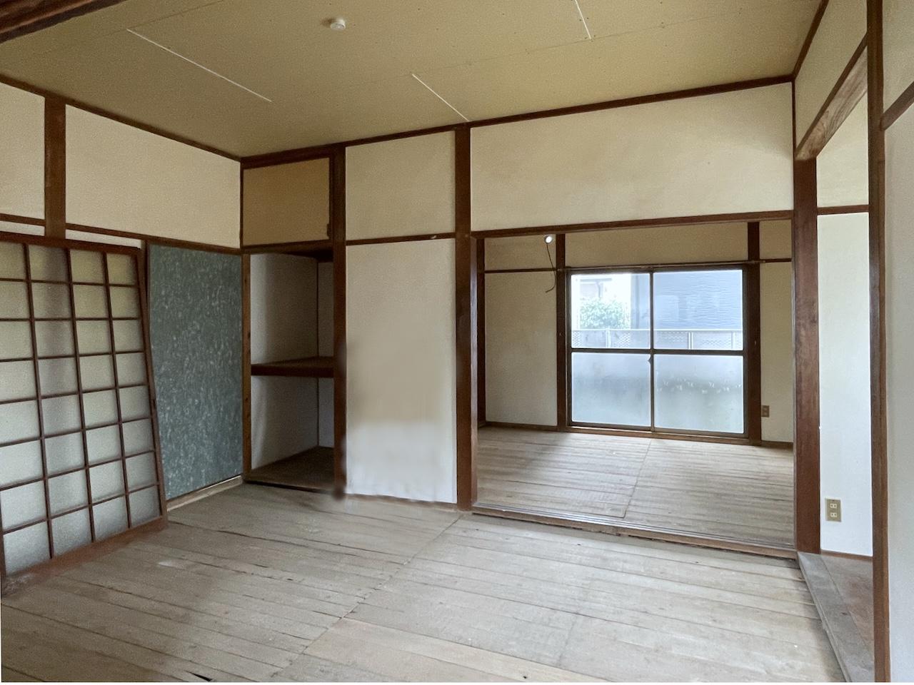 久留米市合川町の賃貸物件/室内は40平米ですが、どことなく広く感じます。