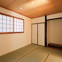 福岡県福岡市中央区谷の賃貸物件/リビング横は6畳の和室