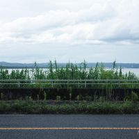 佐賀県唐津市浜玉町渕上の売買物件/海1列目。取材の日はあいにくの曇り空でしたが、それでもこの景観。