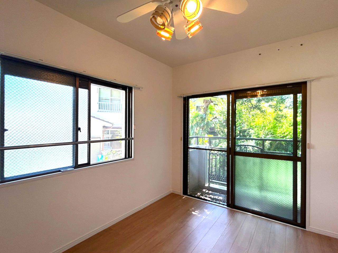福岡市中央区谷の売買物件/どの部屋にも窓があると、やっぱり気持ちがいいものです。