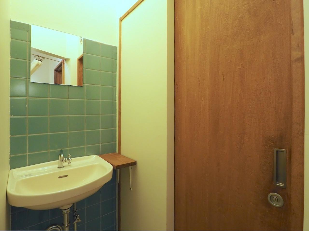 福岡市中央区天神の賃貸物件/共用部のトイレは1階にあります。
