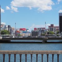 福岡市中央区天神の賃貸物件/那珂川の河口付近です。