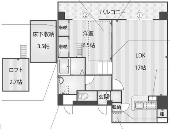 福岡市城南区南片江の賃貸物件