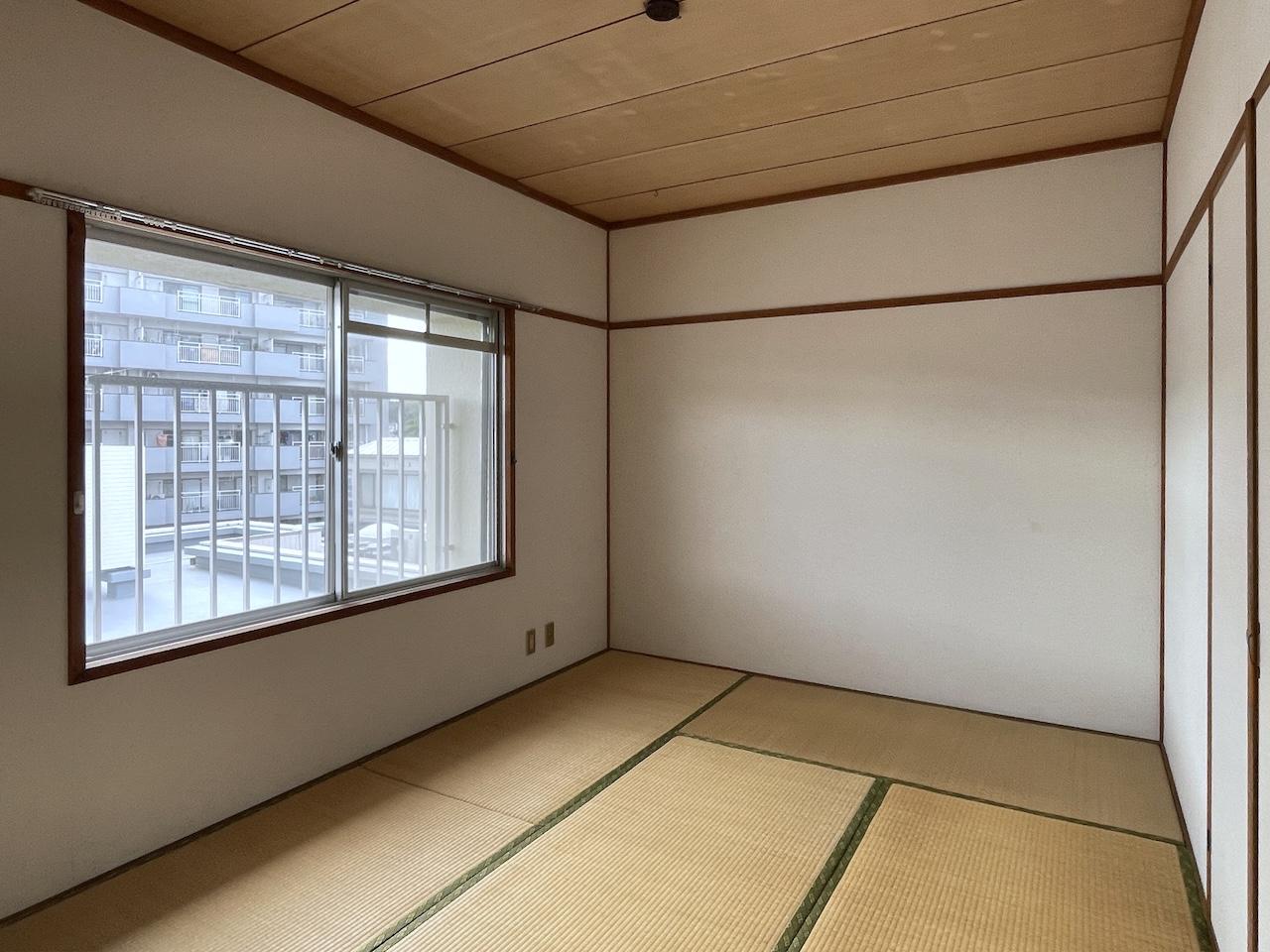 那珂川市片縄の賃貸物件/和室2。こちらのお部屋はエアコン設置不可になります。