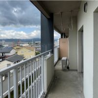 那珂川市片縄の賃貸物件/ロングバルコニーです。