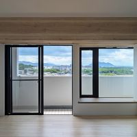福津市西福間の売買物件/もう一つのバルコニー。