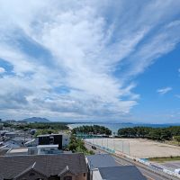 福津市西福間の売買物件/こちらも海ビュー。