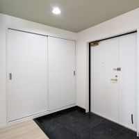 福津市西福間の売買物件/広めの玄関。ベビーカーもスムーズに入れそう。