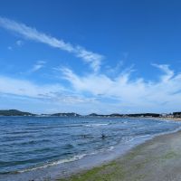 福津市西福間の売買物件/平日とはいえ、夏休みシーズンでしたが、比較的人は少なめ。穴場スポットかも。