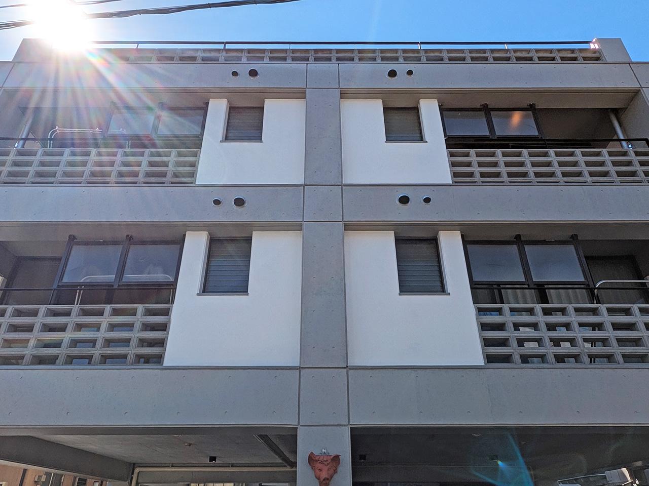 福岡市東区馬出の賃貸物件/外観。