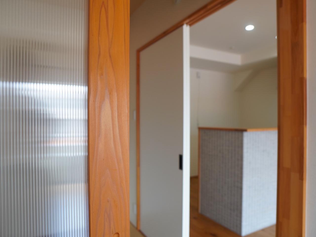 福岡市南区多賀の売買物件/木の建具や枠が、いい感じに経年変化しています。