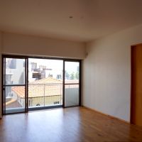 福岡市南区多賀の売買物件/キッチンに立ったときの眺め。