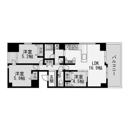 福岡市早良区高取の賃貸物件