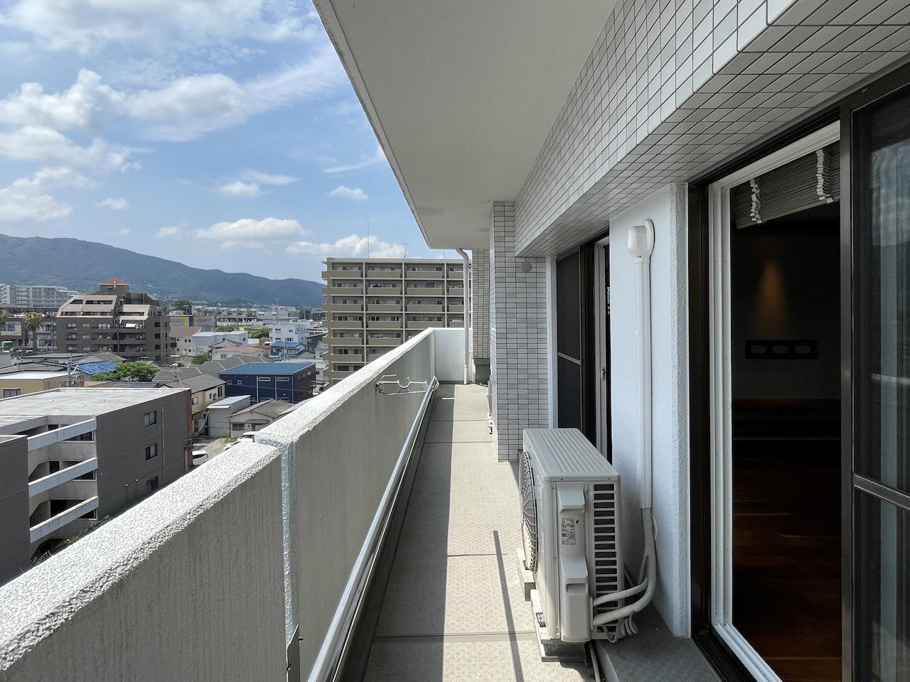 福岡市南区花畑の売買物件/ロングバルコニー